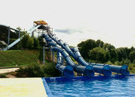 큰 아이 Aquaslide 섬유유리 수영장 활주 고속 대중적인 오락 장비