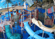 다채로운 옥외 물 운동장, 섬유유리 29x27m 아이 물 미끄럼
