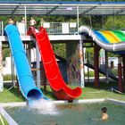 워터 파크 수영장 슬라이드, 유리 섬유 배럴 및 썰매 슬라이드