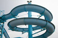 주문 제작된 몸 워터 슬라이드 밝은 색 FRP 큰 아쿠아 파크 장비