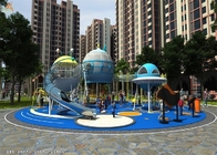 고급 아동들 야외 연한 녹청색 놀이터 테마 공원 놀이공원 장비