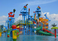 다채로운 옥외 물 운동장, 섬유유리 29x27m 아이 물 미끄럼