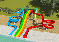 상업적인 물 공원 디자인 활주, 나선형 FRP 물 놀이 디자인